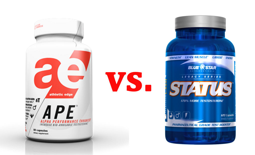 Ape Test Booster vs. Status - Best 5 Supplements