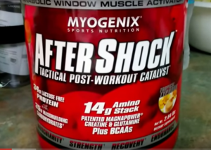 aftershock myogenix tremor