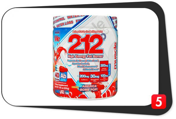 212 high energy fat burner