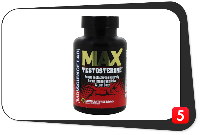 MD Science Lab Max Testosterone