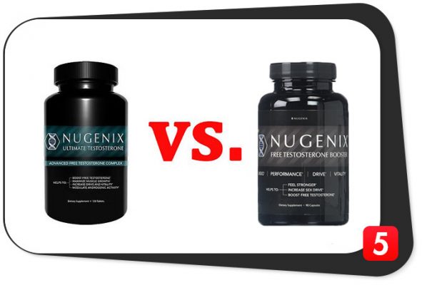 Nugenix Ultimate Testosterone vs. Nugenix Free Testosterone Booster