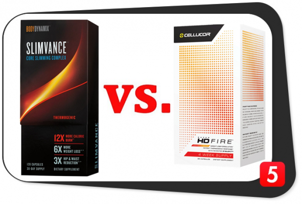 Slimvance vs Cellucor Super HD Fire