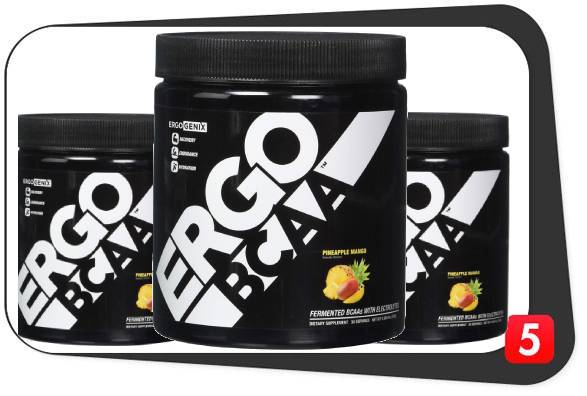 3 bottles of Ergo BCAA for this review