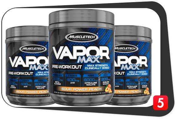 3 bottles of MuscleTech Vapor Max for this review