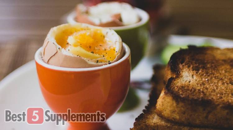 2 eggs to show protein with regards to breakfast for bodybuilding