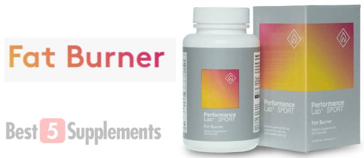 A bottle of Performance Lab Fat Burner for this article