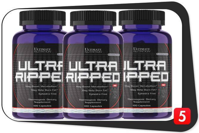 3 bottles of Ultimate Nutrition Ultra Ripped Review